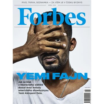 Obálka audioknihy Forbes srpen 2016