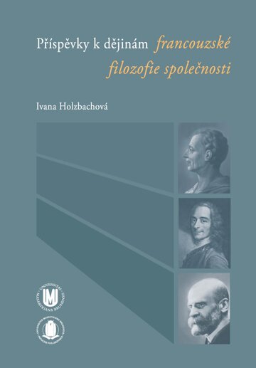Obálka knihy Příspěvky k dějinám francouzské filozofie společnosti