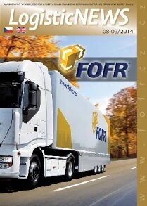 Obálka e-magazínu Logistic News 8-9/2014