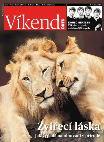 Obálka e-magazínu Víkend DNES Magazín - 4.4.2015