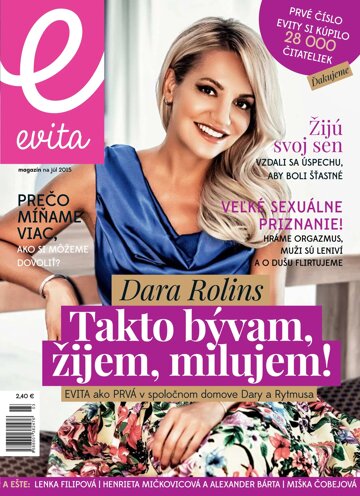 Obálka e-magazínu EVITA magazín 3/2015