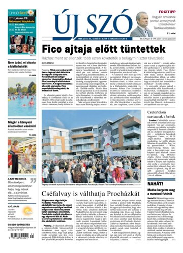 Obálka e-magazínu Új Szó 21.6.2016