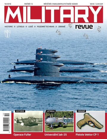 Obálka e-magazínu Military revue 10/2016