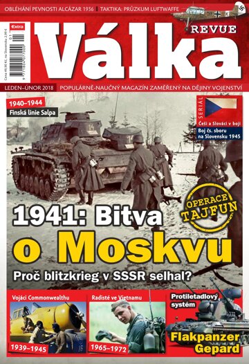 Obálka e-magazínu Válka REVUE 1-2/2018