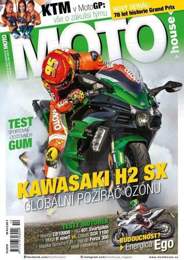Obálka e-magazínu Motohouse 10/2018