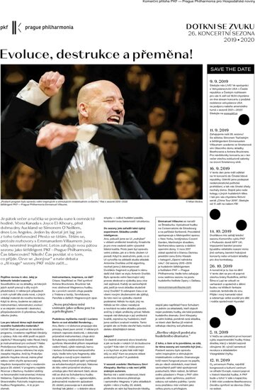 Obálka e-magazínu Hospodářské noviny - příloha 173 - 6.9.2019 příloha PKF Prague Philharmonia