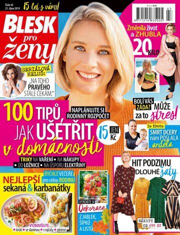 Obálka e-magazínu Blesk pro ženy 43/2019