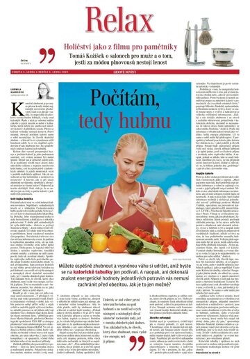 Obálka e-magazínu LN+ Čechy - 4.1.2020