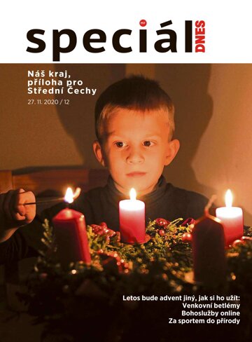Obálka e-magazínu Magazín DNES SPECIÁL Střední Čechy - 27.11.2020