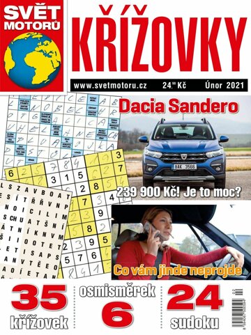 Obálka e-magazínu Svět motorů Křížovky 2/2021