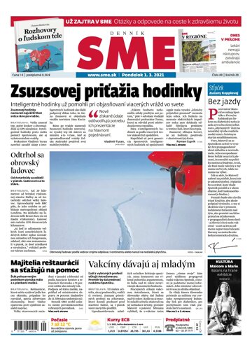 Obálka e-magazínu SME 1-3-2021