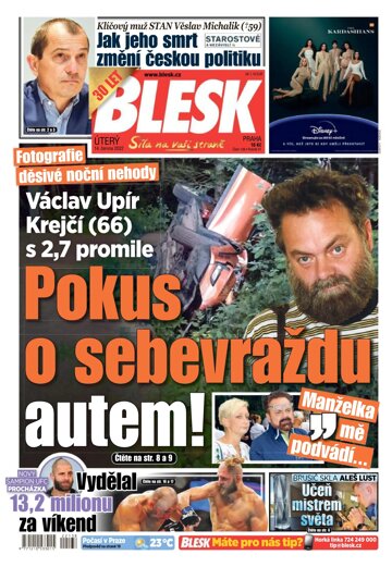 Obálka e-magazínu Blesk 14.6.2022