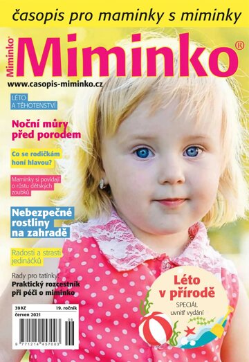 Obálka e-magazínu Miminko 6/2021