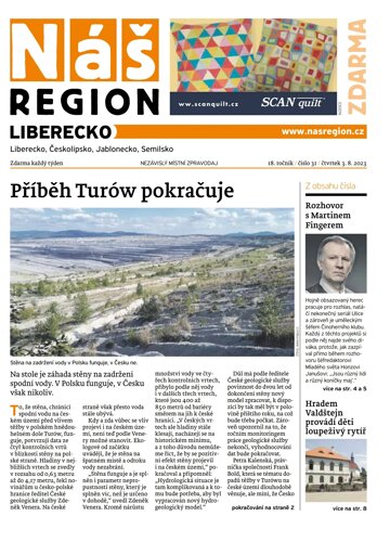 Obálka e-magazínu Náš Region - Liberecko 31/2023
