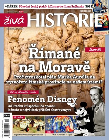 Obálka e-magazínu Živá historie 10/2023