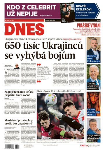 Obálka e-magazínu MF Dnes 29.2.2024