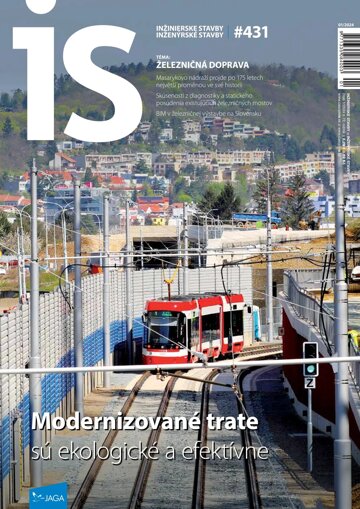 Obálka e-magazínu Inžinierske stavby 1/2024