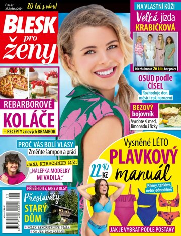 Obálka e-magazínu Blesk pro ženy 22/2024