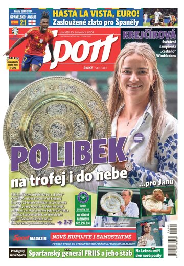 Obálka e-magazínu Sport 15.7.2024