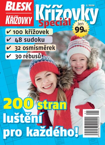 Obálka e-magazínu Blesk Křížovky Speciál 1/2026