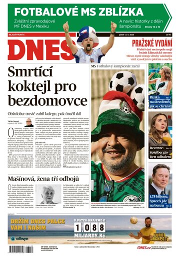 Obálka e-magazínu MF Dnes 12.6.2026