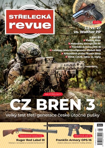 Obálka e-magazínu Střelecká revue 8/2026