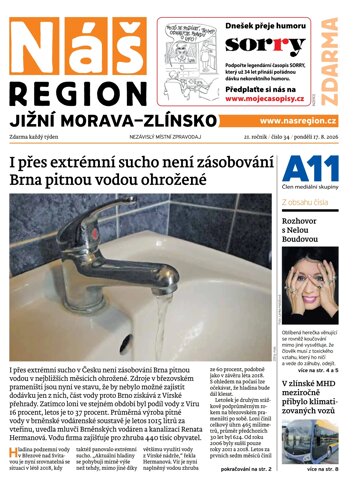 Obálka e-magazínu Náš Region - Jižní Morava/Zlínsko 34/2026