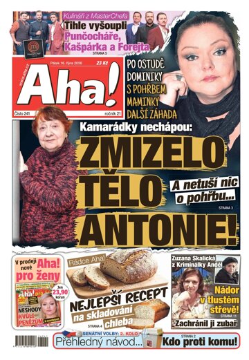 Obálka e-magazínu AHA! 16.10.2026
