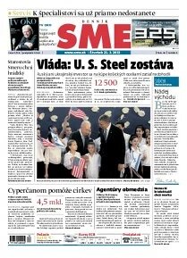 Obálka e-magazínu SME 21.3.2013