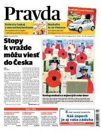 Obálka e-magazínu Pravda 12.11.2010