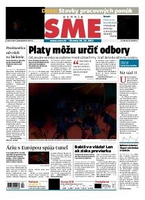 Obálka e-magazínu SME 30.10.2013
