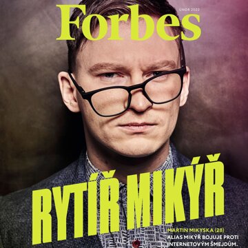 Obálka audioknihy Forbes únor 2022