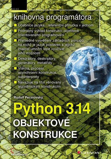 Obálka knihy Python 3.14 - Objektové konstrukce