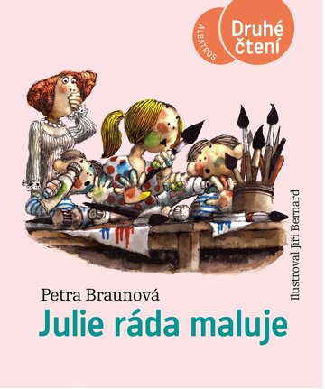 Obálka knihy Julie ráda maluje
