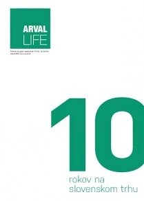 Obálka e-magazínu ARVAL LIFE SK leto 2014