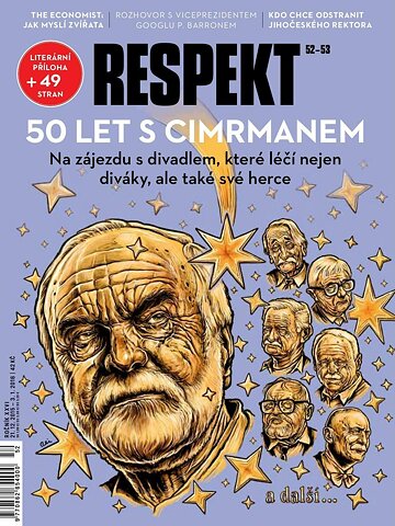 Obálka e-magazínu Respekt 52-53/2015
