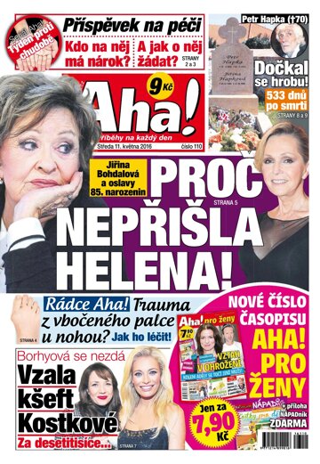 Obálka e-magazínu AHA! 11.5.2016