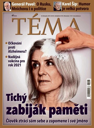 Obálka e-magazínu TÉMA 23.11.2018