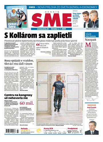 Obálka e-magazínu SME 1.7.2020