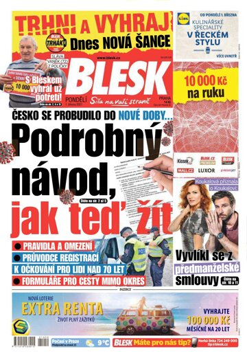 Obálka e-magazínu Blesk 1.3.2021