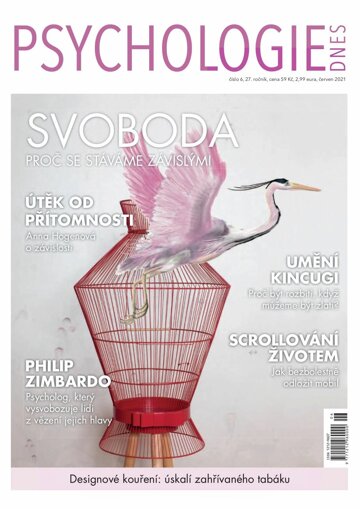 Obálka e-magazínu Psychologie dnes 6/2021