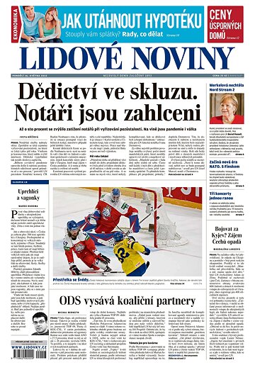 Obálka e-magazínu Lidové noviny 16.5.2022