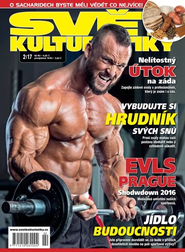 Obálka e-magazínu Svět Kulturistiky 2/2017