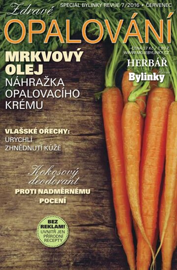 Obálka e-magazínu HERBÁŘ  - 7/2016