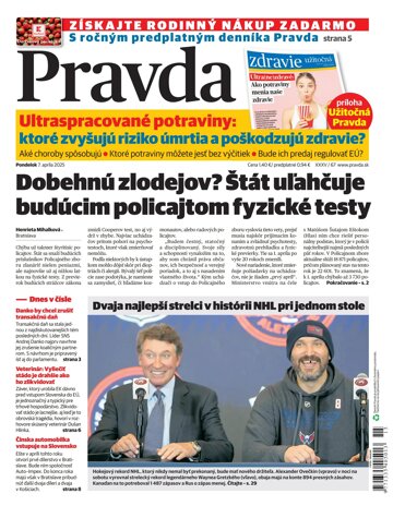 Obálka e-magazínu Pravda 7. 4. 2025