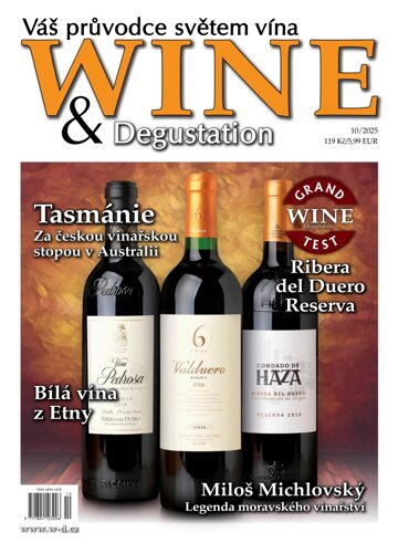 Obálka e-magazínu Wine and Degustation 10/2025
