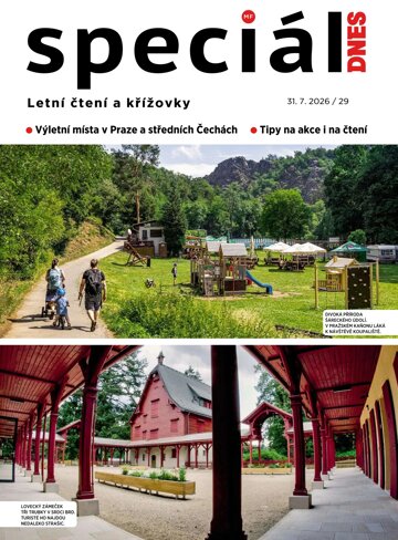Obálka e-magazínu Magazín DNES SPECIÁL Střední Čechy - 31.7.2026