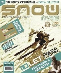 Obálka e-magazínu SNOW 74 - březen 2013
