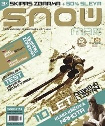 Obálka e-magazínu SNOW 74 - březen 2013
