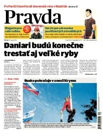Obálka e-magazínu Pravda 20.3.2014